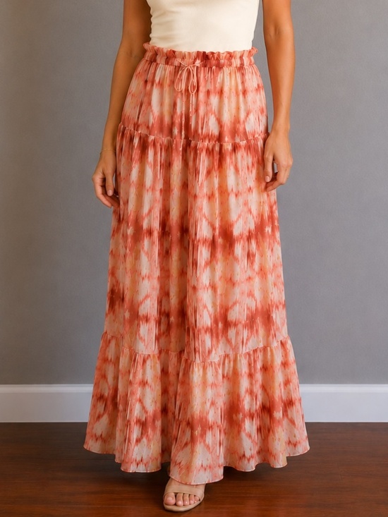 INC International Concepts Dresses & Skirts - INC Bohemian Maxi SKIRT SIze Large.